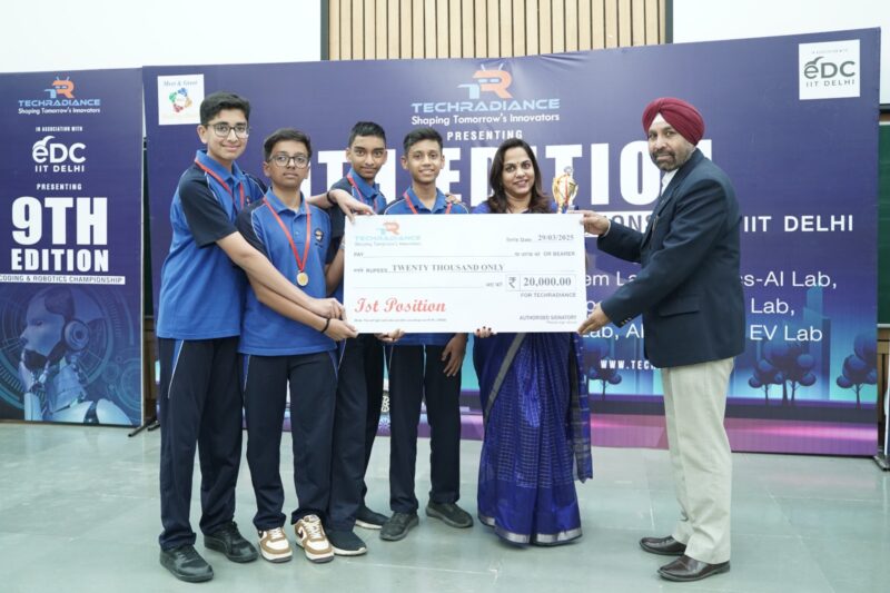 Team GatiRakshak from National Public School Agaraa Triumphs at ...