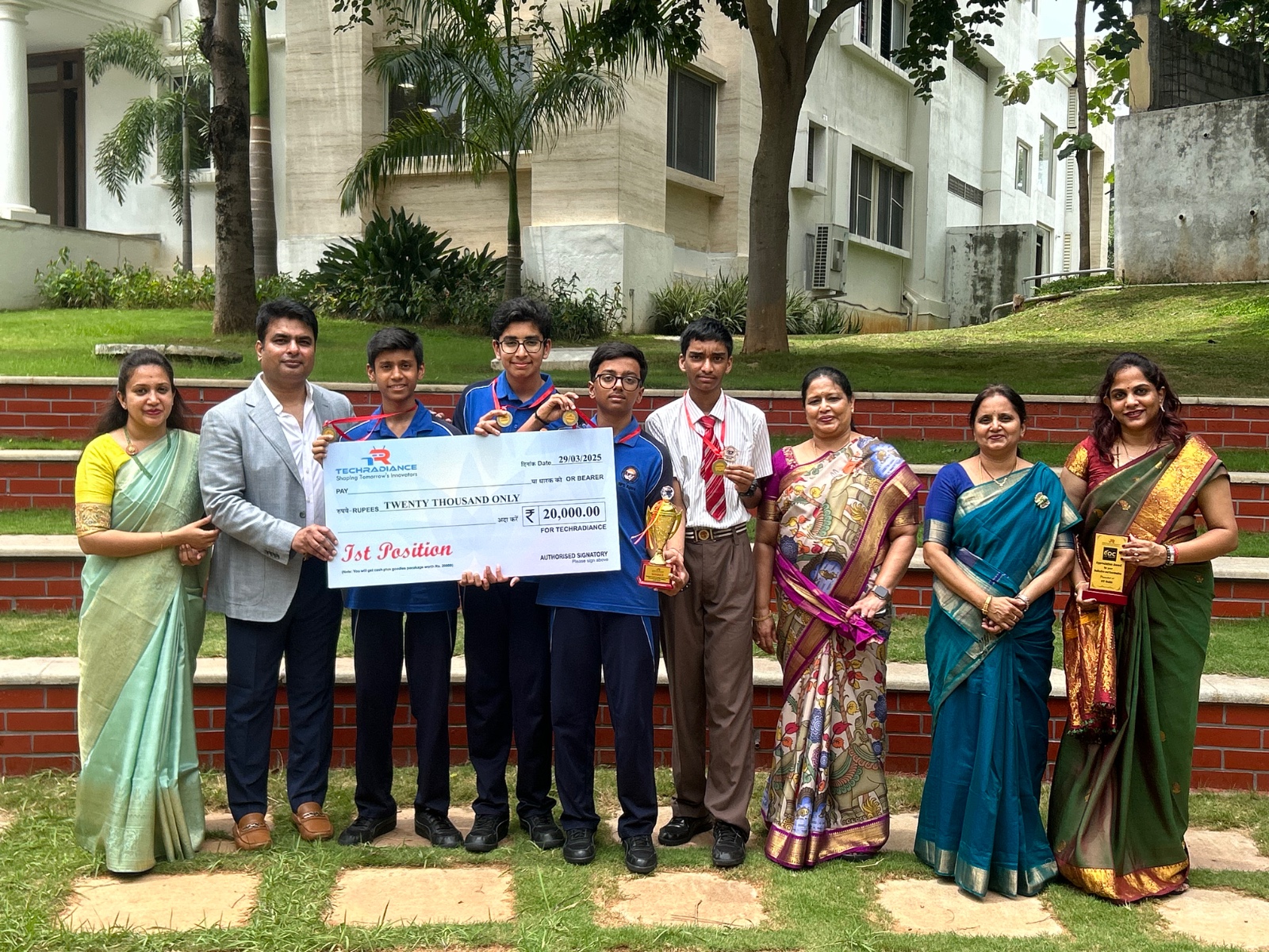 Team GatiRakshak from National Public School Agaraa Triumphs at ...